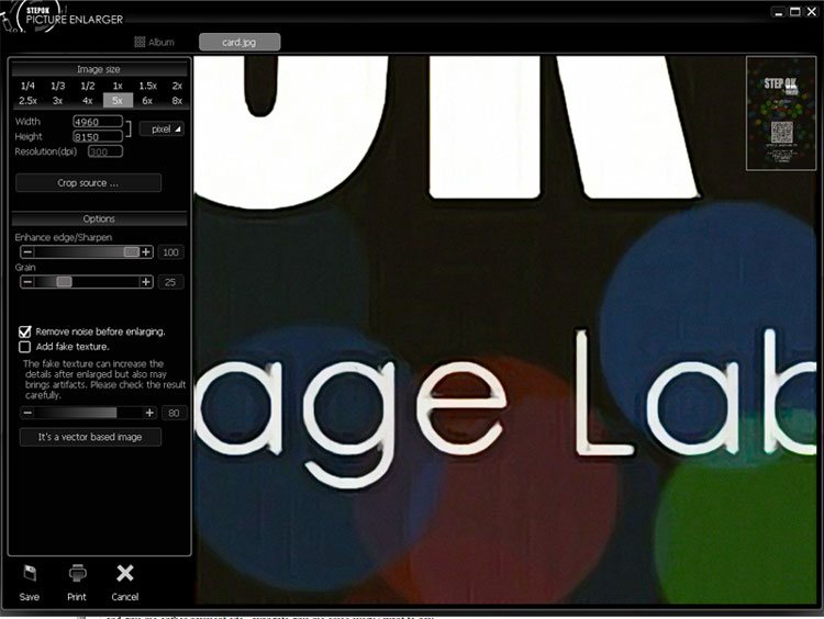 Stepok Picture Enlarger screenshot Stepok Picture Enlarger screenshot